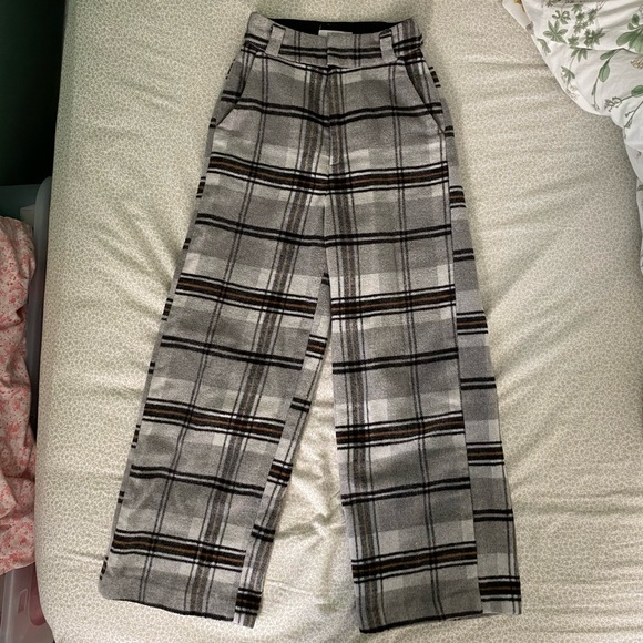 Wide Leg Wool Pants - Picture 4 of 6